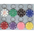 Poker Chips Key Ring Suited Design